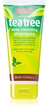 Beauty Formulas Tea Tree champô de limpeza profunda 200 ml. Tea Tree