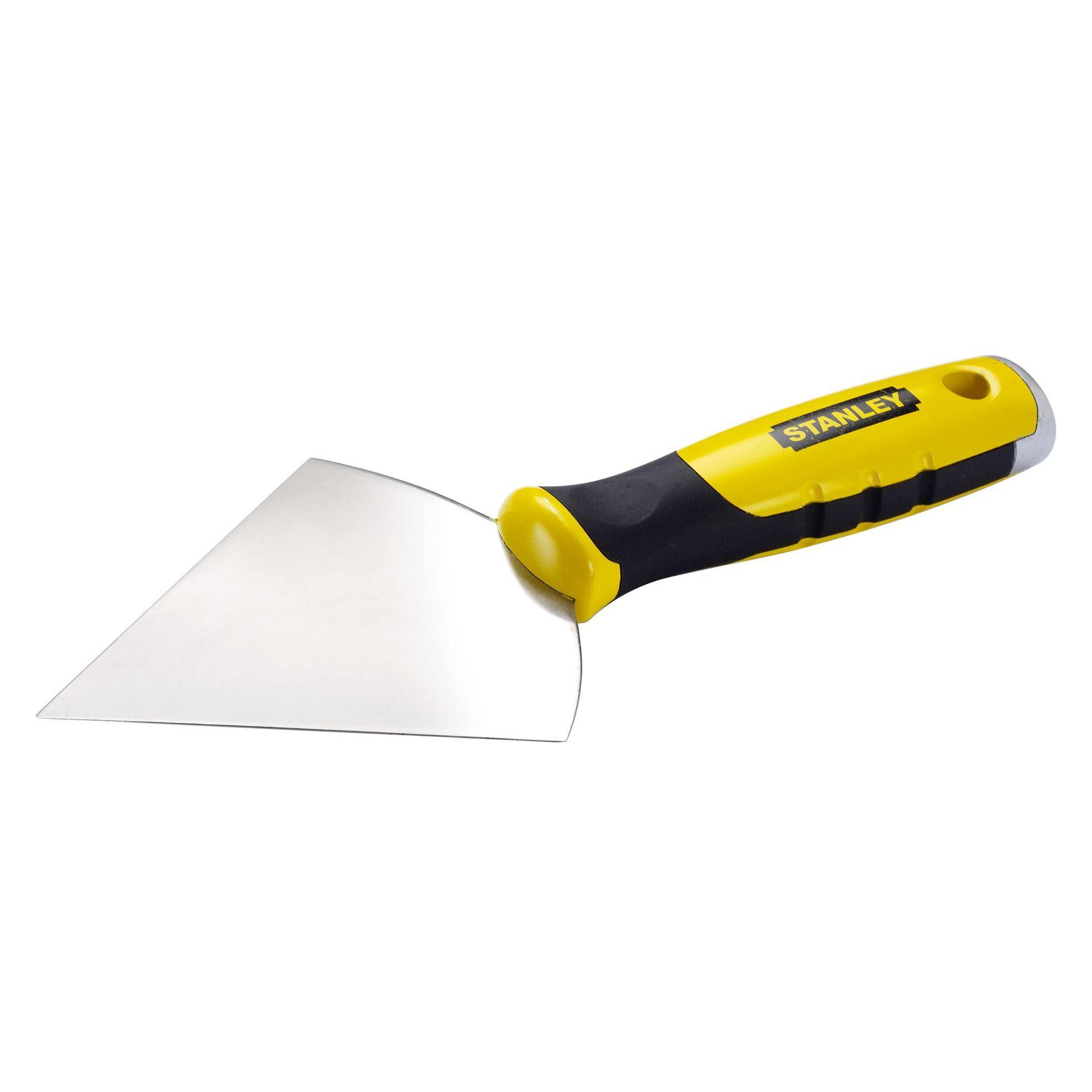 Stanley Trockenbau-Spitzkelle (konisch, aus rostfreiem Stahl, Griffkappe aus Zinklegierung) STHT0-26 (9 cm) (STHT0-26089)