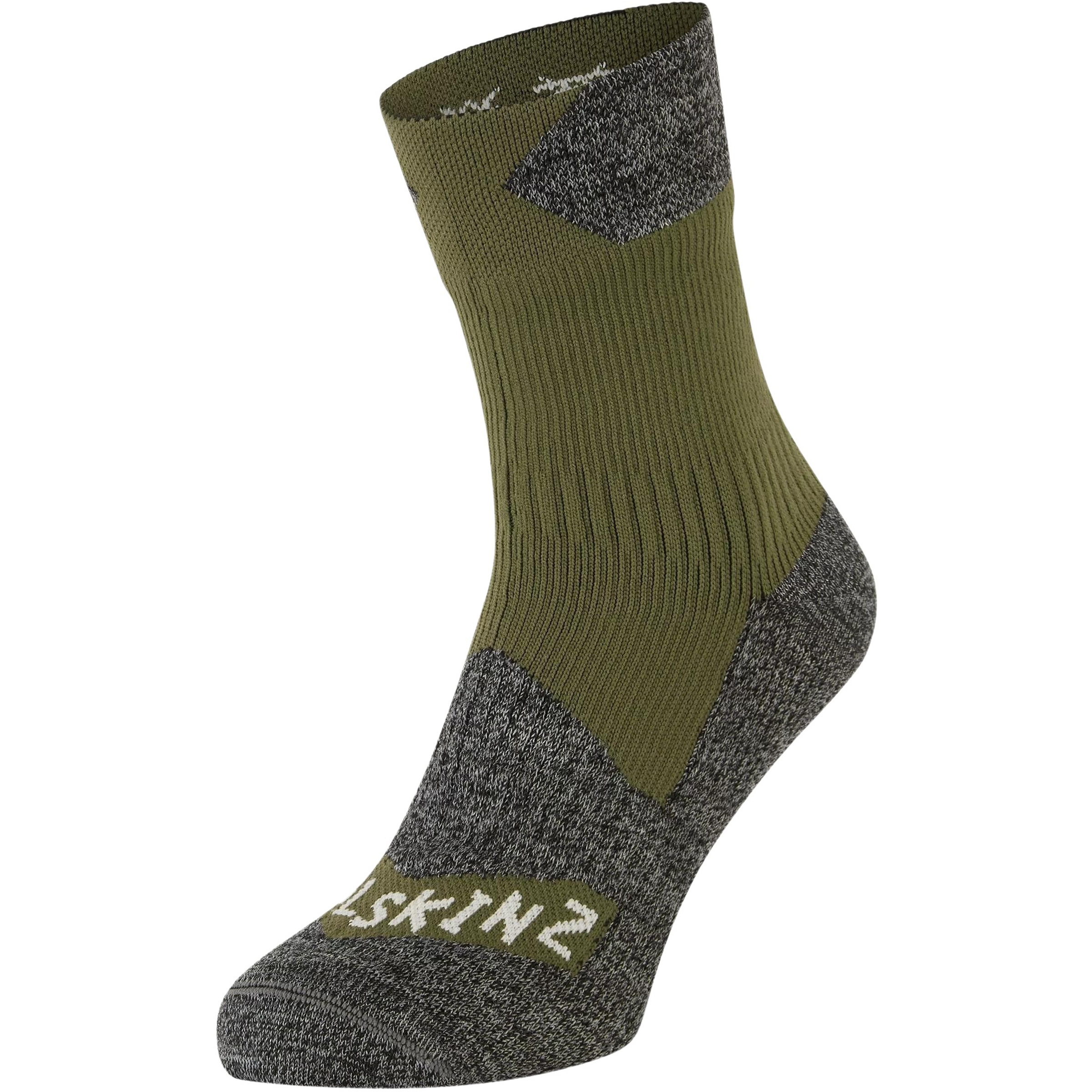 SealSkinz Bircham Fahrradsocken oliv Größe 36 Camping Hautfreundlich Wasserabweisend