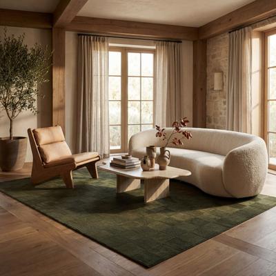 Nuloom Avenoire Checkered Washable Area Rug