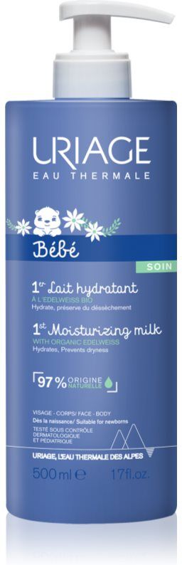 Uriage Bébé 1st Moisturizing Milk feutigkeitsspendende Milch für Kinder ab der Geburt 500 ml