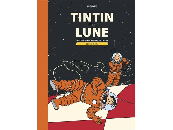 Tintin - Tintin et la Lune - Double album : Objectif lune - On a marché sur la lune (BD)