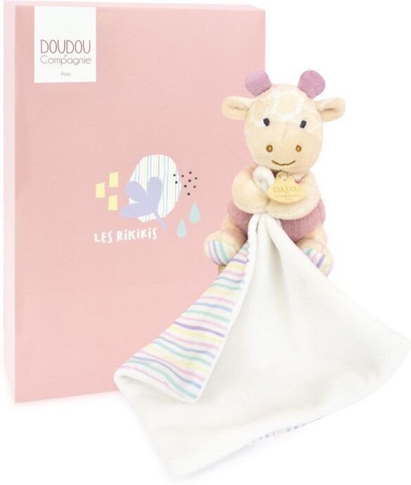 Les Rikikis : Pantin avec doudou Girafe - Doudou et compagnie