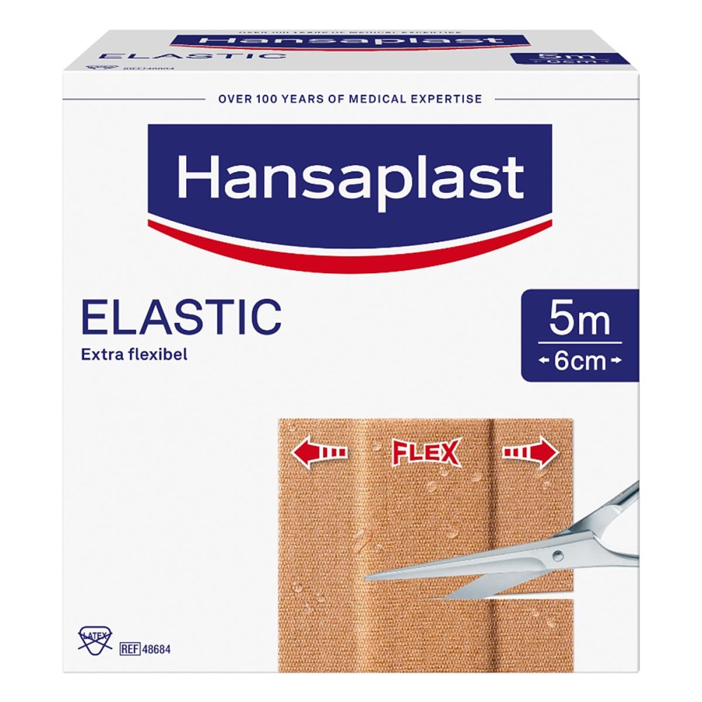 Beiersdorf AG Hansaplast Elastic Pflaster 5mx6cm 07577613