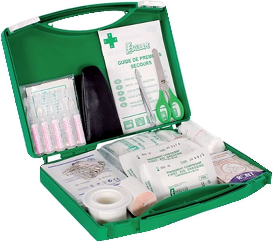 Trousse de secours Asep Artisans ESCULAPE 7221451 Vert