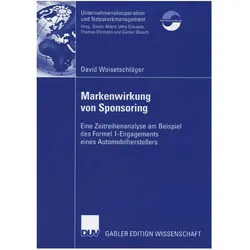 Markenwirkung von Sponsoring, Fachbücher von David Woisetschläger