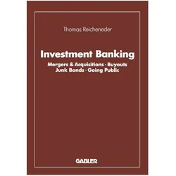 Investment Banking, Fachbücher von Thomas Reicheneder