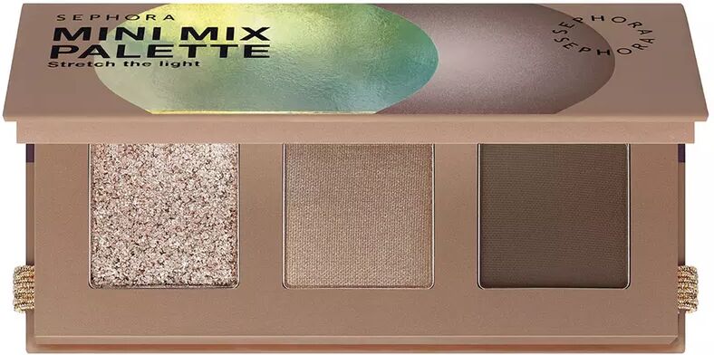 SEPHORA - Mini Mix Palette - Mini-Lidschattenpalette, 1 Stück, Taupe glow