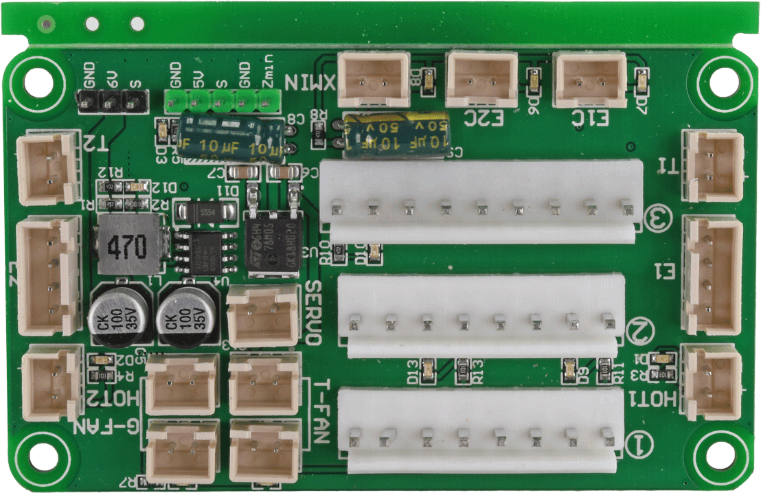 CreatBot F1000 Extruder PCB
