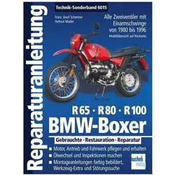 BMW Boxer R65, R80, R100, Ratgeber von Helmut Mader, Franz J. Schermer