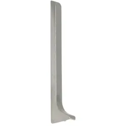 Endkappen links Sockelleiste Aluminium silber (H= 80 mm)
