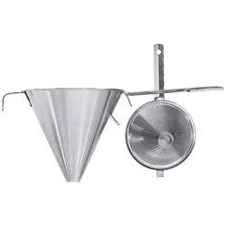 Contacto Spitzsieb mit Flachgriff 16 cm