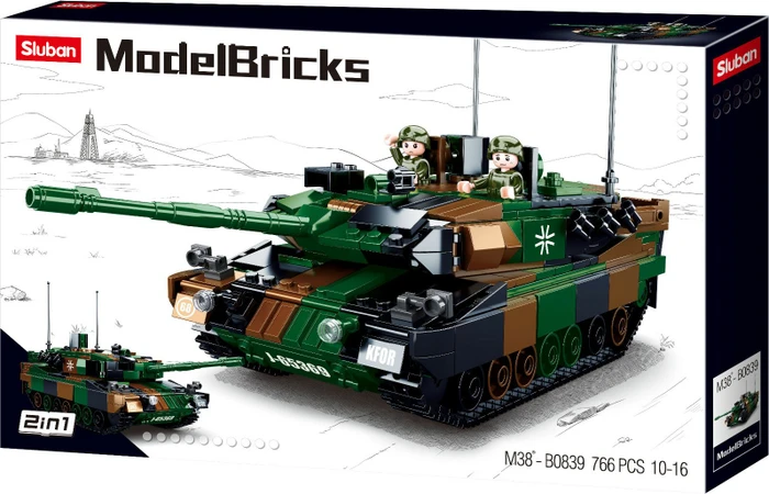 Sluban ModelBricks Leopard 2A5 Kampfpanzer