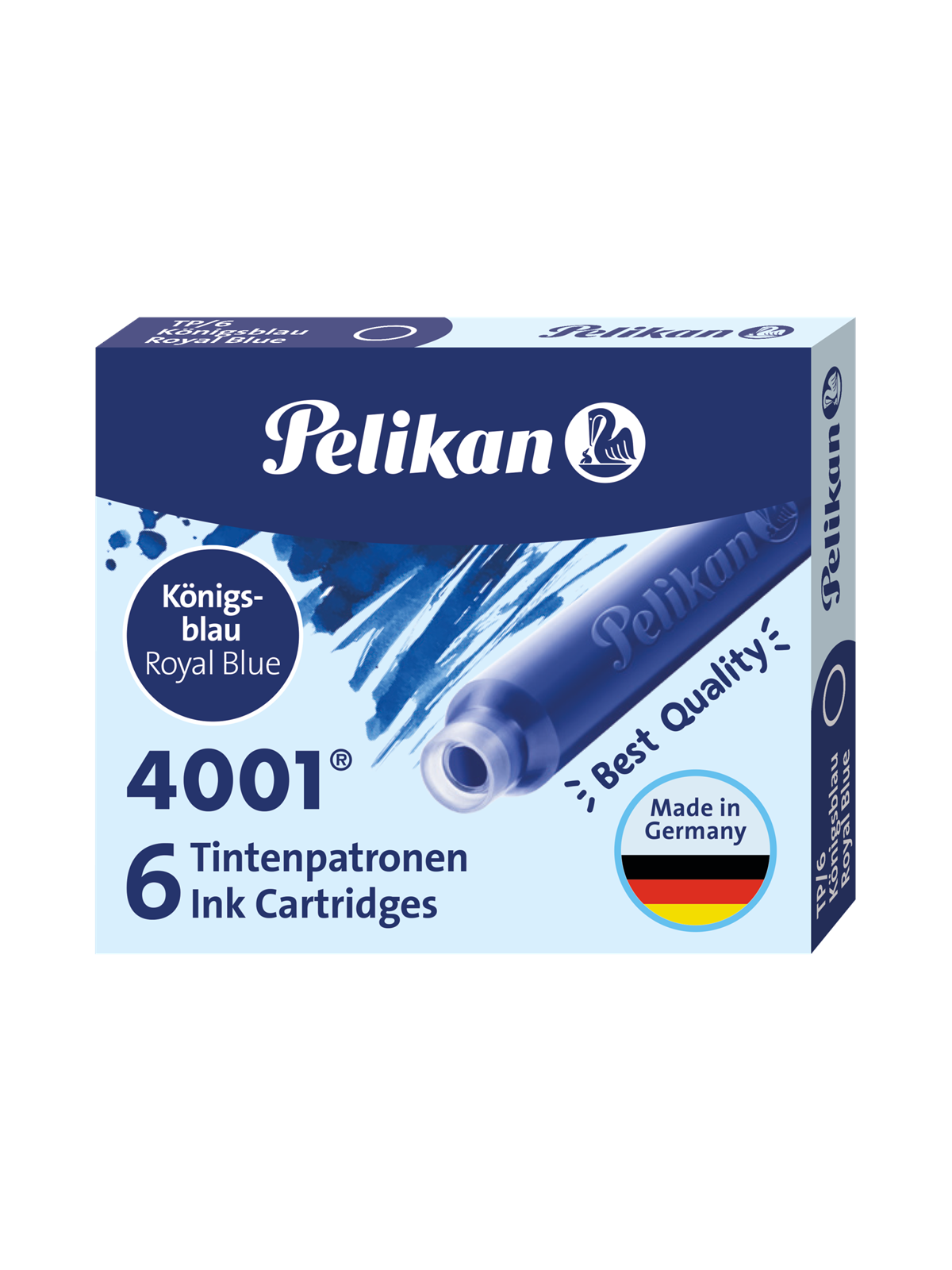 Pelikan Tintenpatronen TP/6 Tinte 4001 Königsblau