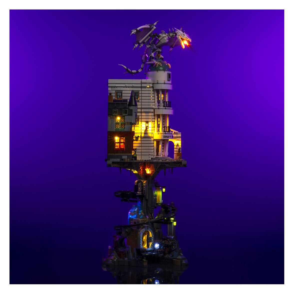 Light my bricks LMB 2.0 LED Licht Set für LEGO 76417 Harry Potter - Gringotts Zaubererbank - Sammleredition (76417)