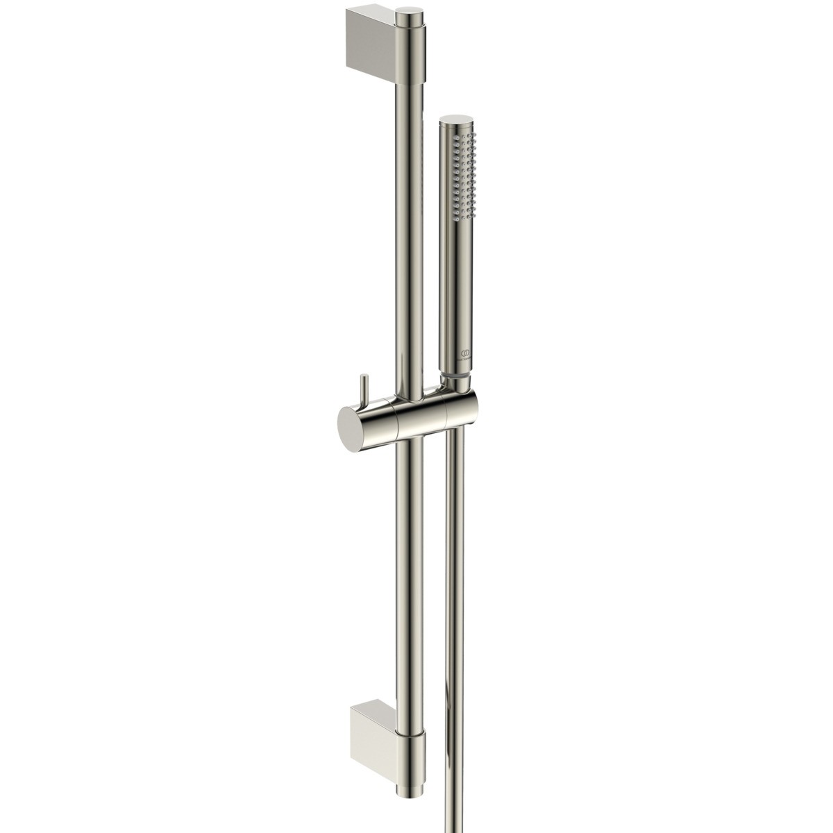 Ideal Standard Brausekombination Idealrain 600mm Stick-Handbrause Schlauch:1750mm Silver Storm, A76 A7616GN