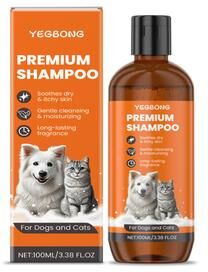 Pet Hub Deep Cleansing Pet Shampoo For Dogs Cats, Odor Control, Relieve Itching, Keep PH Balance, Soft Fluffy Skin Shower Gel 100ml Boxed