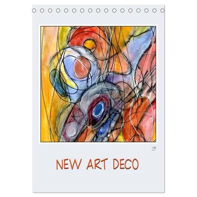 New Art Deco (Tischkalender 2027 DIN A5 hoch), CALVENDO Monatskalender