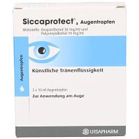 SICCAPROTECT Augentropfen 3X10 ml