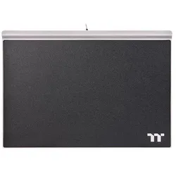 Thermaltake ARGENT MP1 RGB Gaming Mouse Pad (M), Mausmatte, Schwarz