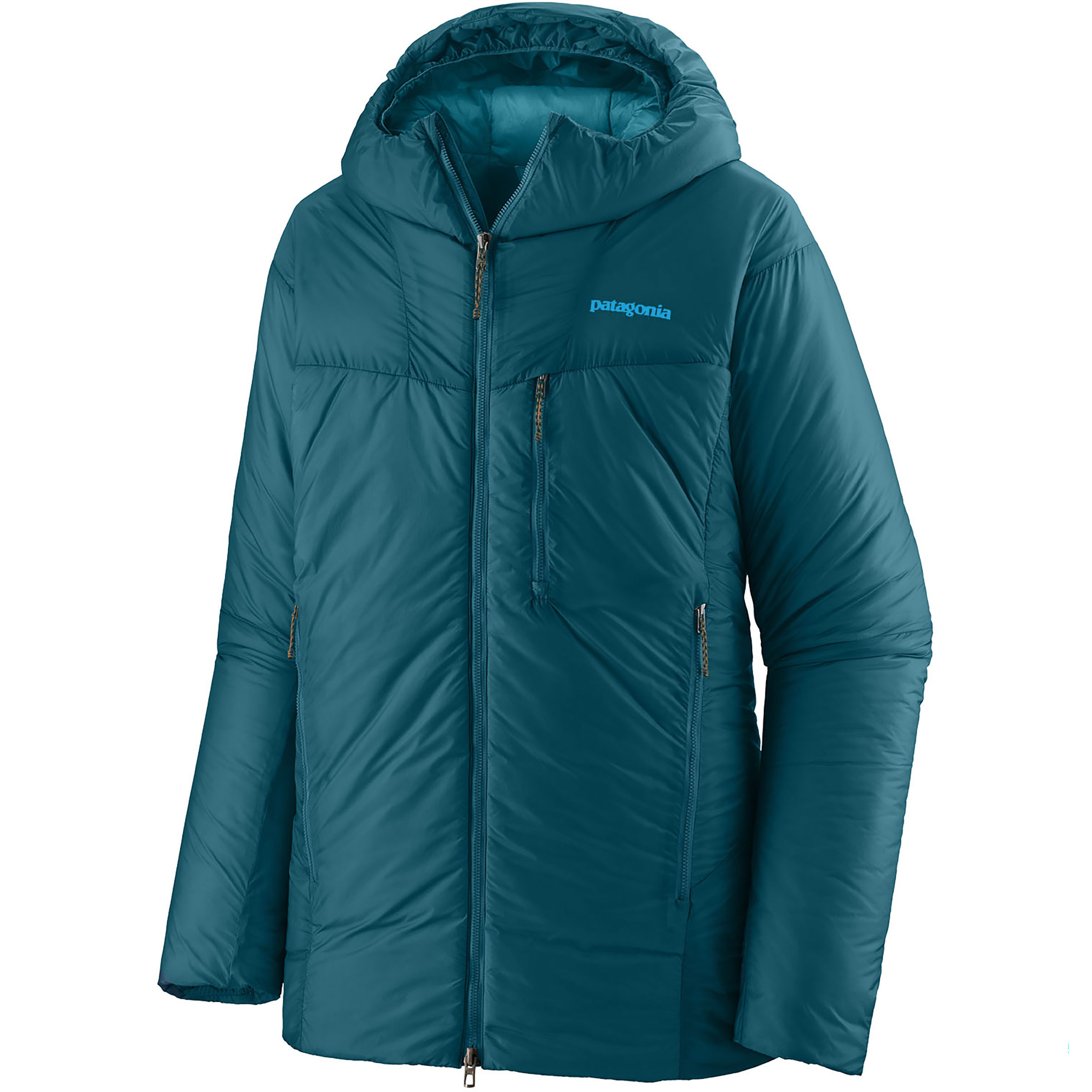Patagonia DAS Herren Kunstfaserjacke blau Größe S Trekking Klein verpackbar Wasserabweisend