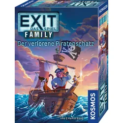KOSMOS EXIT Das Spiel Family – Der verlorene Piratenschatz für 2–4 Personen