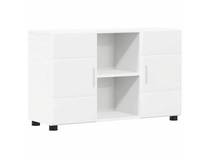 Blanc BUFFET salon-séjour - Buffet avec porte Blanc 88 5x30 5x55 5 cm Bois d'ingénierie m8830