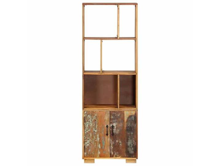 Bibliothèque autoportante 60x35x180 cm Bois de récupération solide