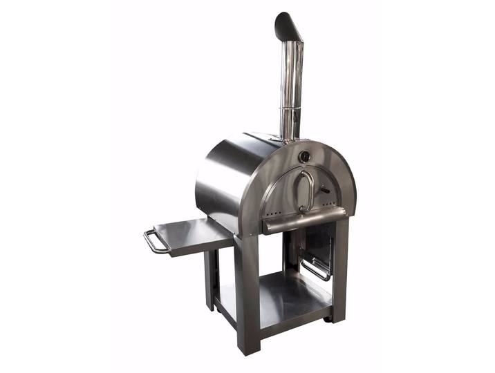 Nouvel Fuego Pizzaofen – Holzkohlegrill/Kohlegrill – edelstahl
