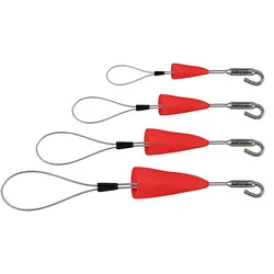 RUNPOTEC Kabelziehschlaufe 4er-Set mit Haken 10159