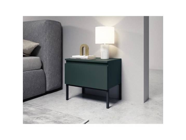 Table de chevet - BEMMI - Vert foncé