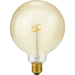 SPL | LED-Faden | Große Fassung E27 | Globelamp | Gold | 125mm | 4.2W
