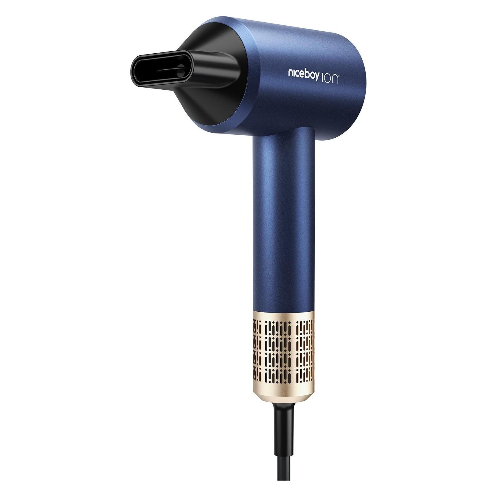 Niceboy ION AirSonic ELITE blau / Haartrockner / 3 Temperatureinstellungen / 2 Geschwindigkeiten (8594182427684)