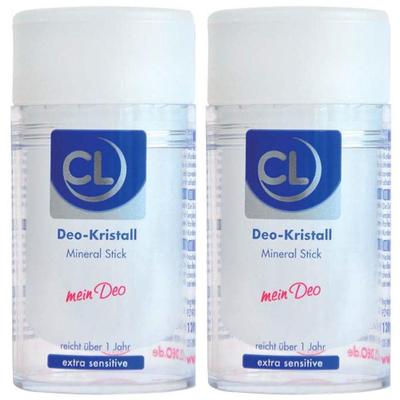 DEO Kristall Mineral Stick 2x 2x120 g Körperpflege