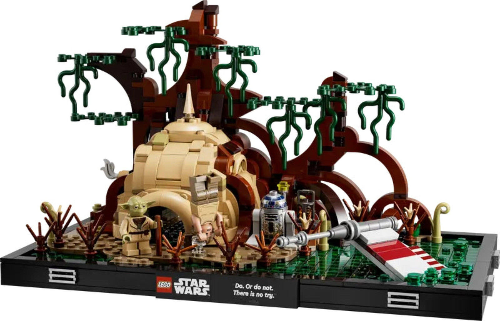 LEGO 75330 Star Wars Jedi-training op Dagobah Diorama-set