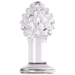 Glassvibrations, Analtoy, Glas Plug Fire cone clear