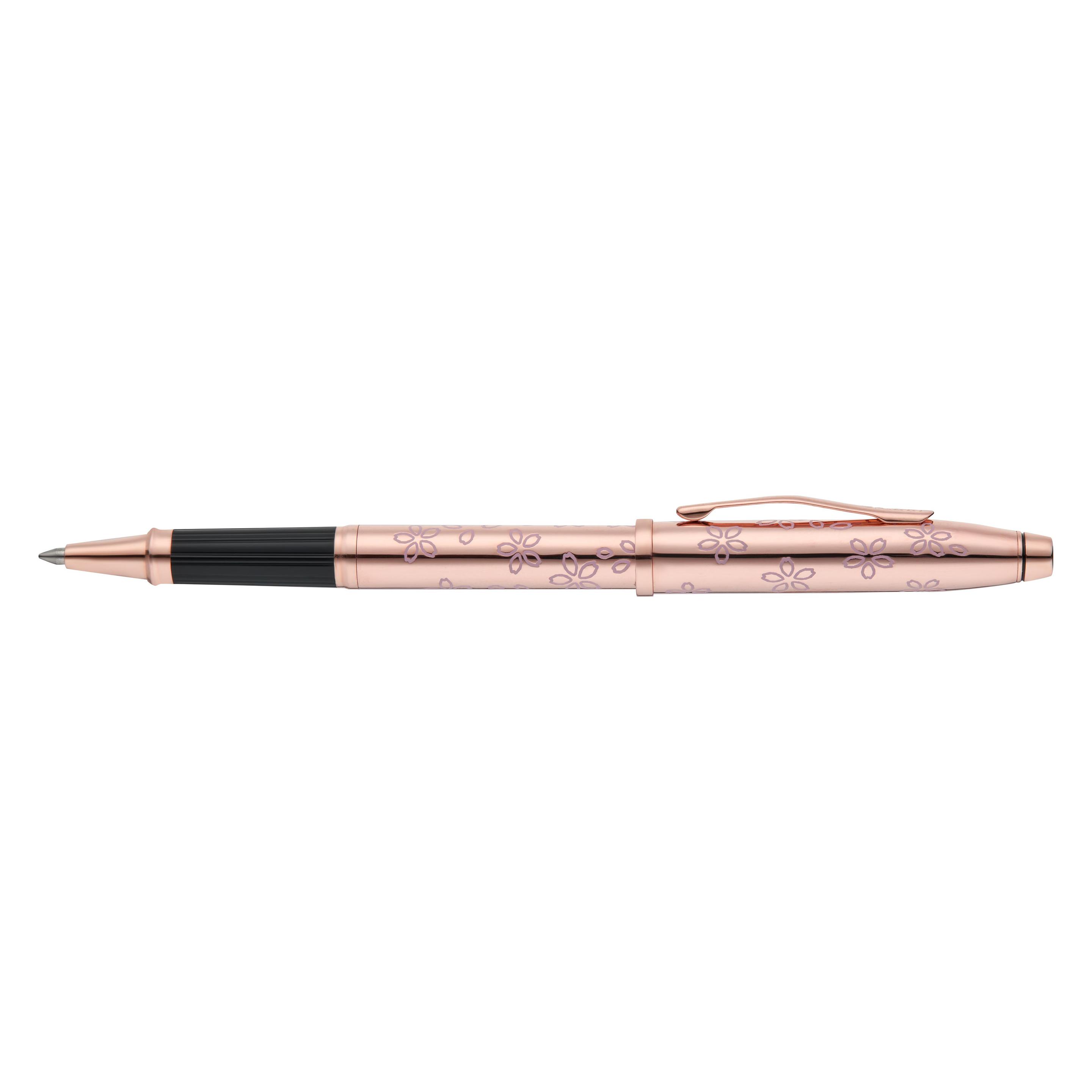 Cross Rollerball Century II Cherry Blossom rosegold mit rosegoldenen Applikationen (1x) (AT0085WG-169-CR)