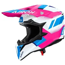 Airoh, Motorradhelm, Wrap Vision Pink Gloss Motorradhelm (XS)