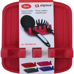 Alpina - Halterung für Löffel / kuchyňské náčiní 2 pcs (rot)