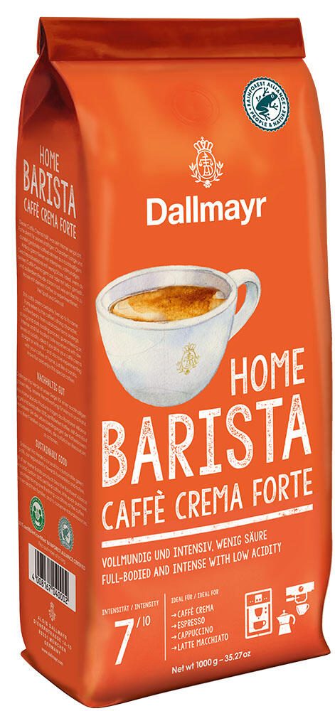 Dallmayr Kaffeebohnen Home Barista Caffè Crema Forte 1,0 kg 10000285