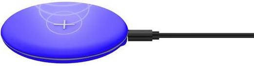 Celly WLFASTFEELBL Draadloze USB Interieur Oplader Blauw