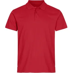 CLIQUE Single Jersey Poloshirt Herren 35 - rot S
