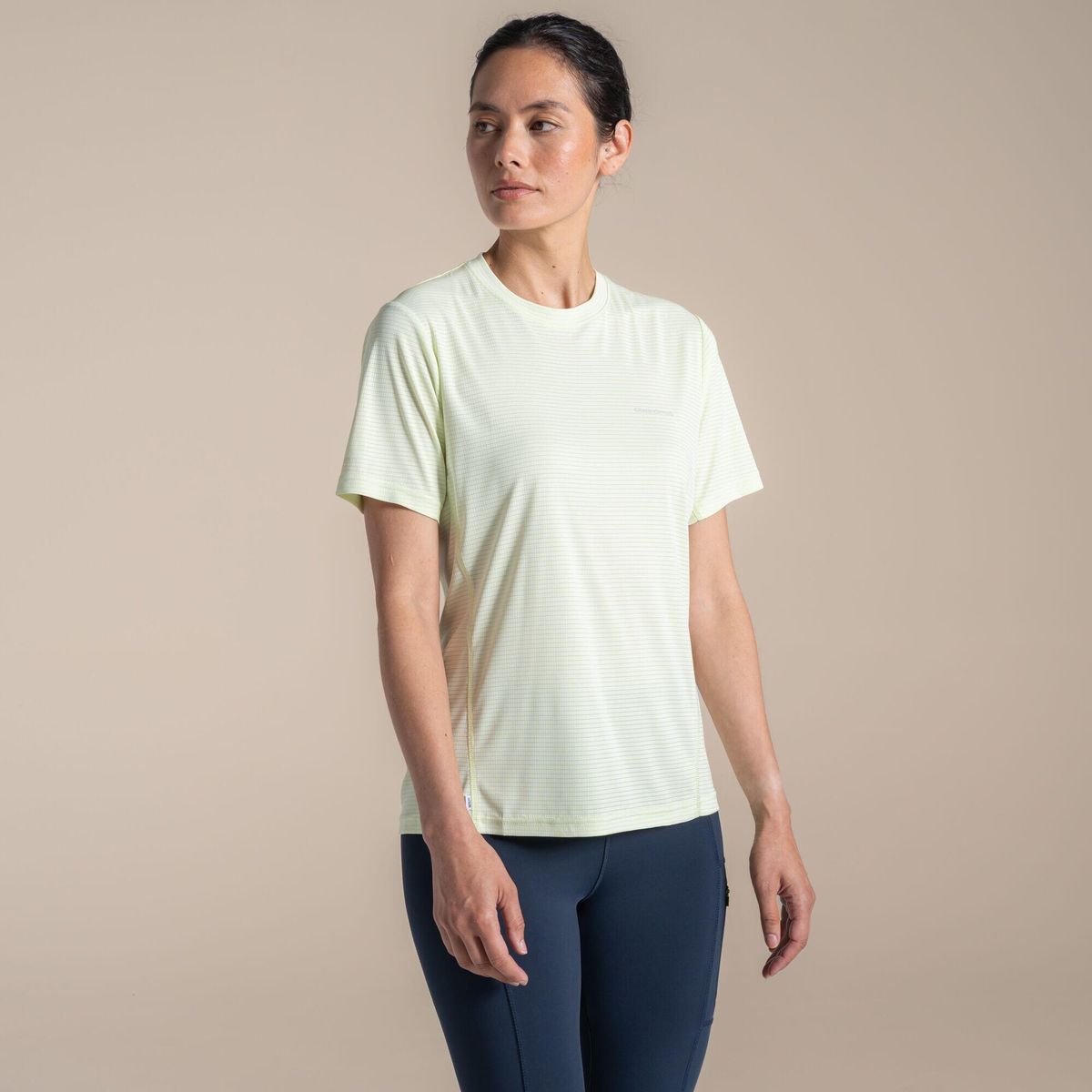 Craghoppers Nosilife Solarshield+ Short Sleeved T-shirt pear drop (1S9) 36 CWT1413 1S9 10L