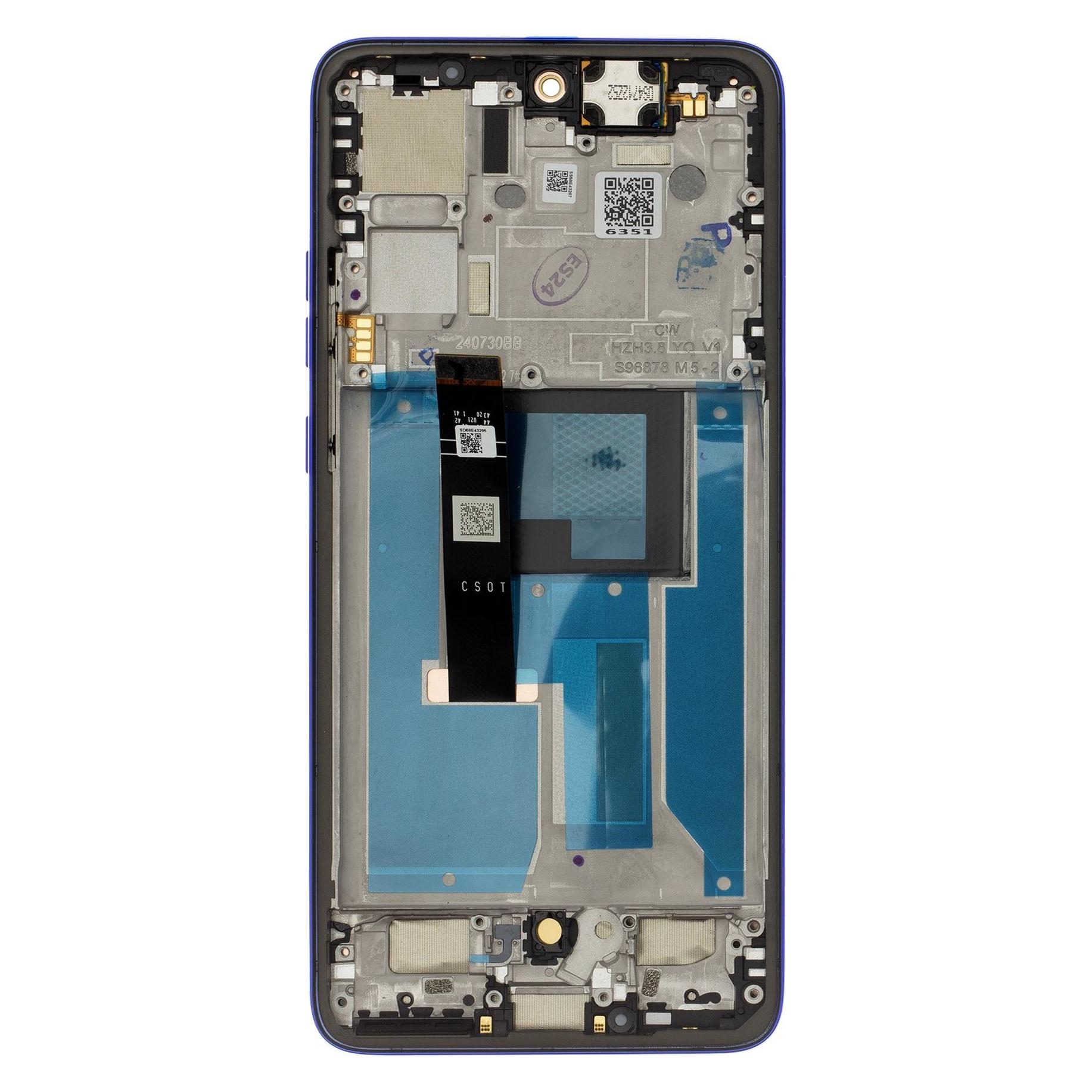 iLike LCD display! - Motorola Edge 50 Neo LCD Display + Touch Unit + Front Cover Blue (Service Pack) (Display, Motorola Edge 50 Neo) (5D68C28686)
