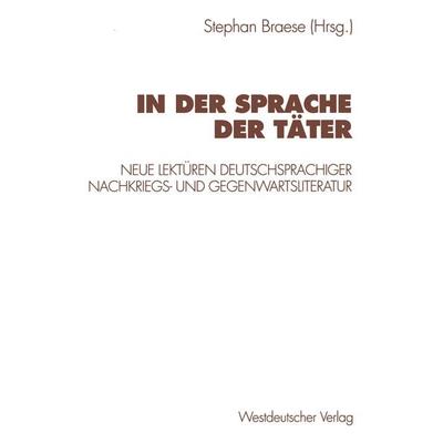 In der Sprache der Täter, Taschenbuch von , VS Verlag für Sozialwissenschaften, 978-3-531-13176-4