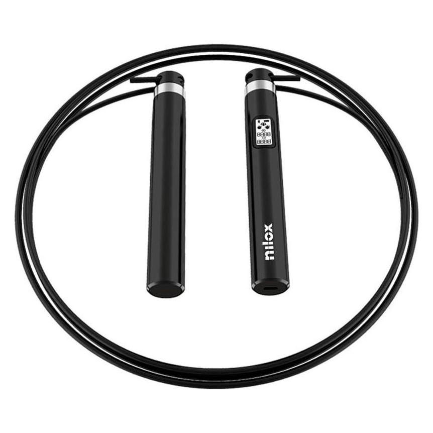 Nilox SMART ROPE WIRED - WIRELESS Schwarz Bluetooth (NXSMARTROPE)