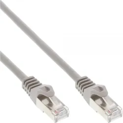 INLINE Patchkabel, SF/UTP, Cat,5e, grau, 30m
