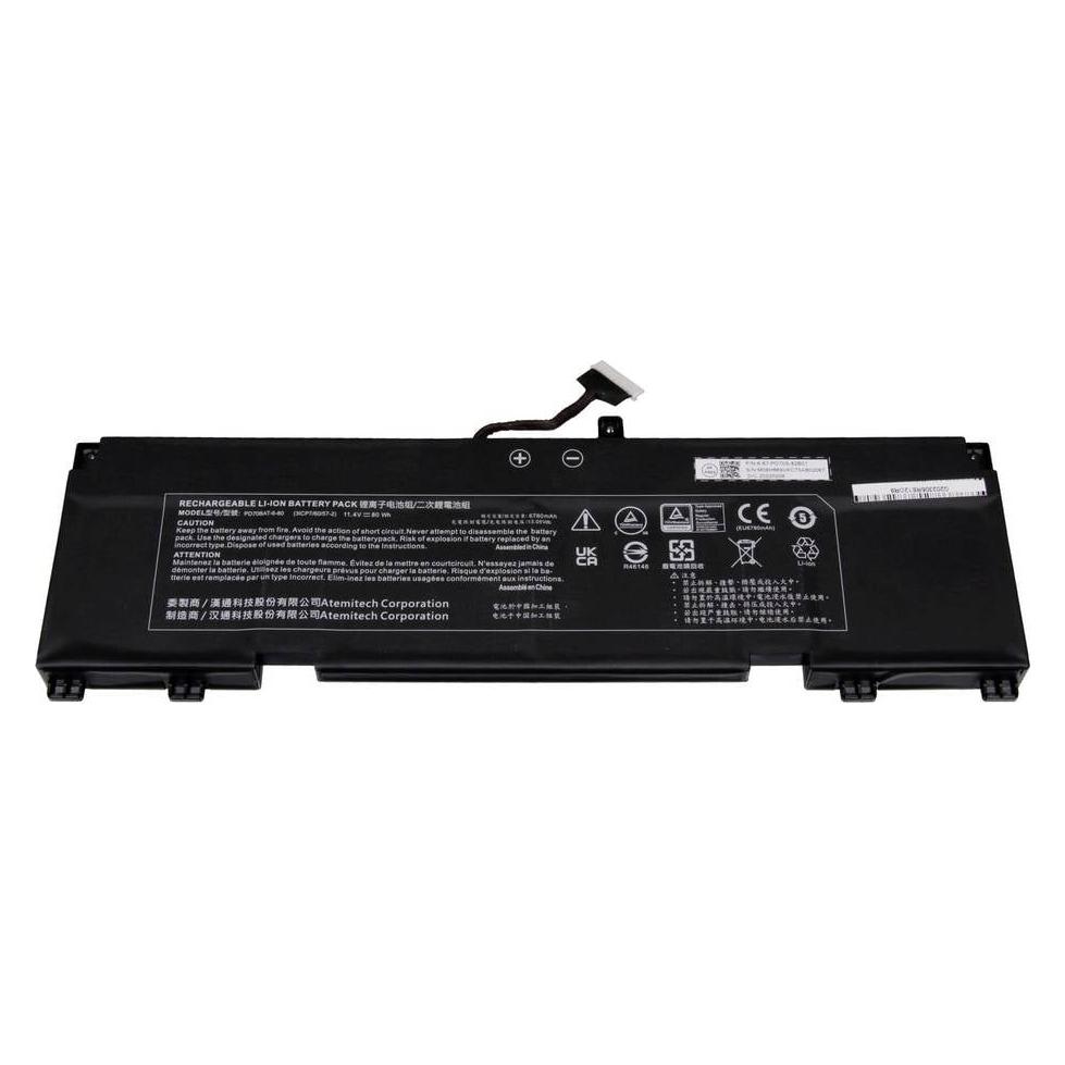 Clevo Notebook-Akku Akku 6-87-PD70S-82B01 11.40 V 7000 mAh (7000 mAh) (6-87-PD70S-82B01)