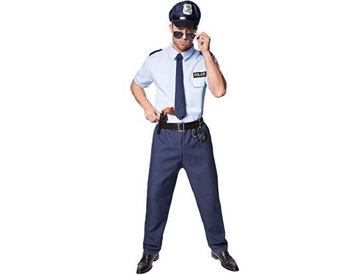 Dressforfun Herenkostuum police officer - L