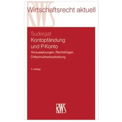 Kontopfändung und P-Konto, Fachbücher von Lutz G. Sudergat, Lutz G Sudergat